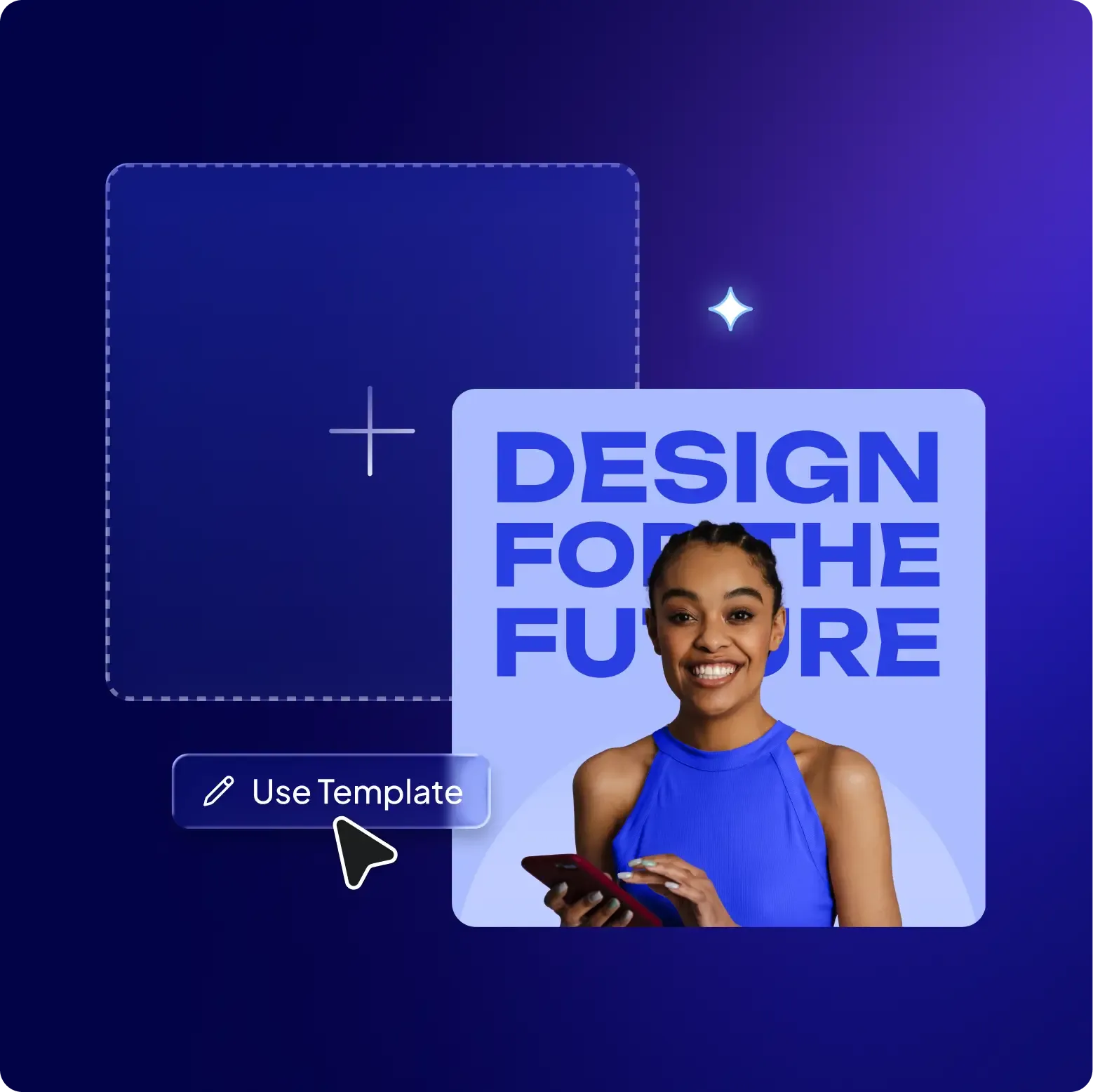 Pick a template or start from a blank canvas.