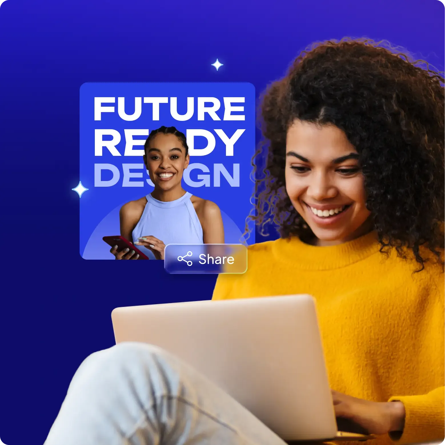 Publish instantly or share with your team.