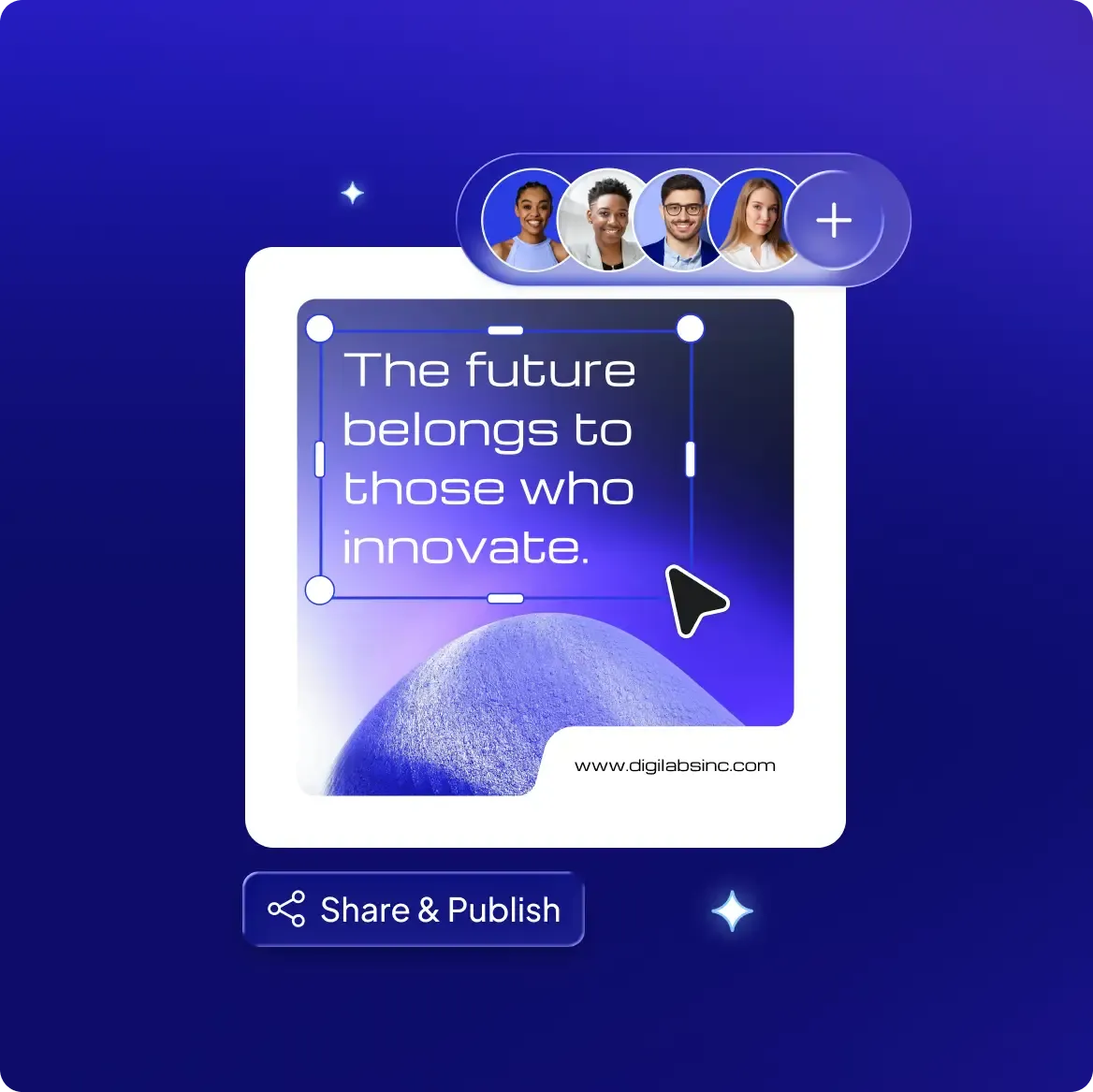 Create & Share Instantly