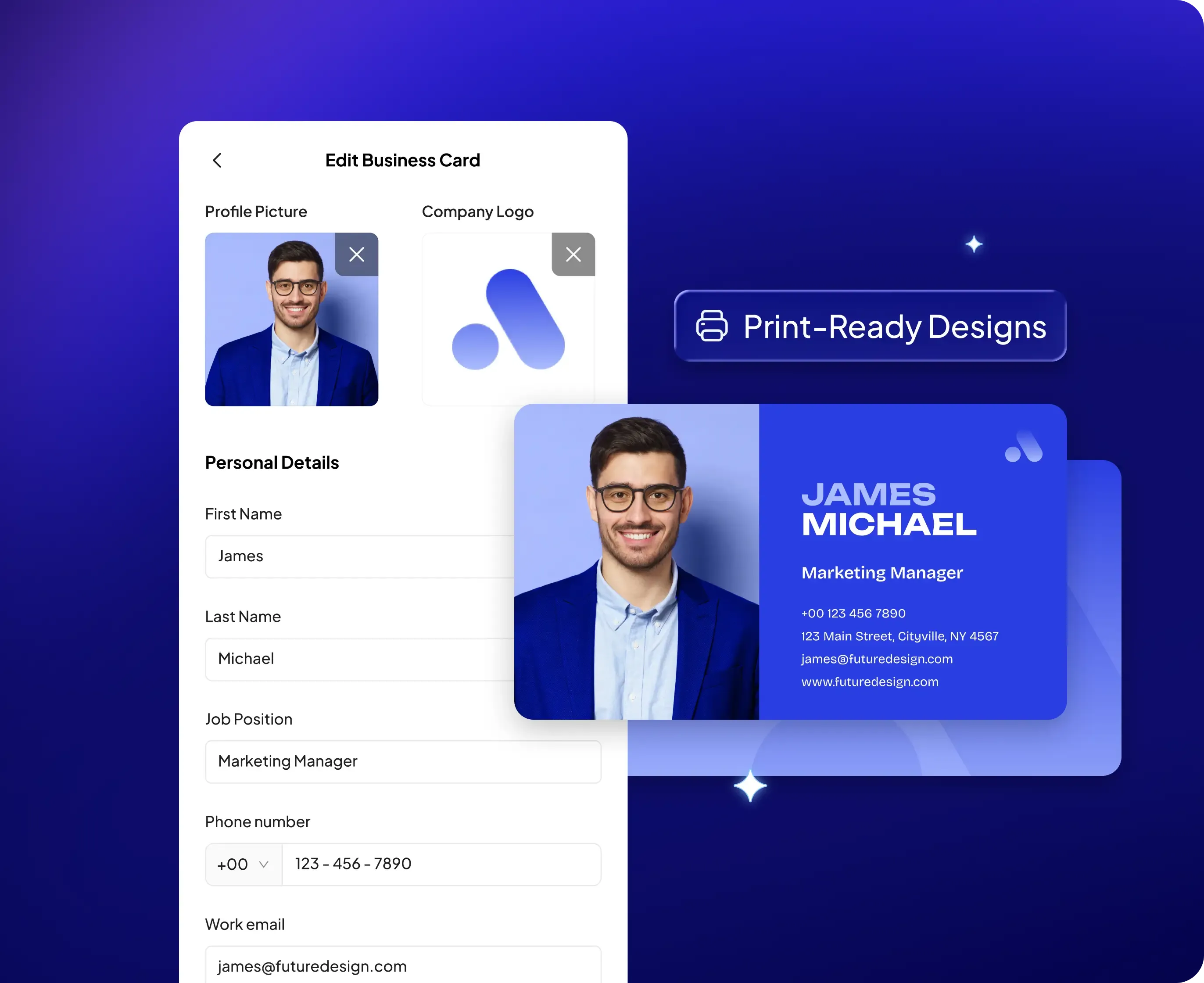 From Concept to Print 
in Minutes