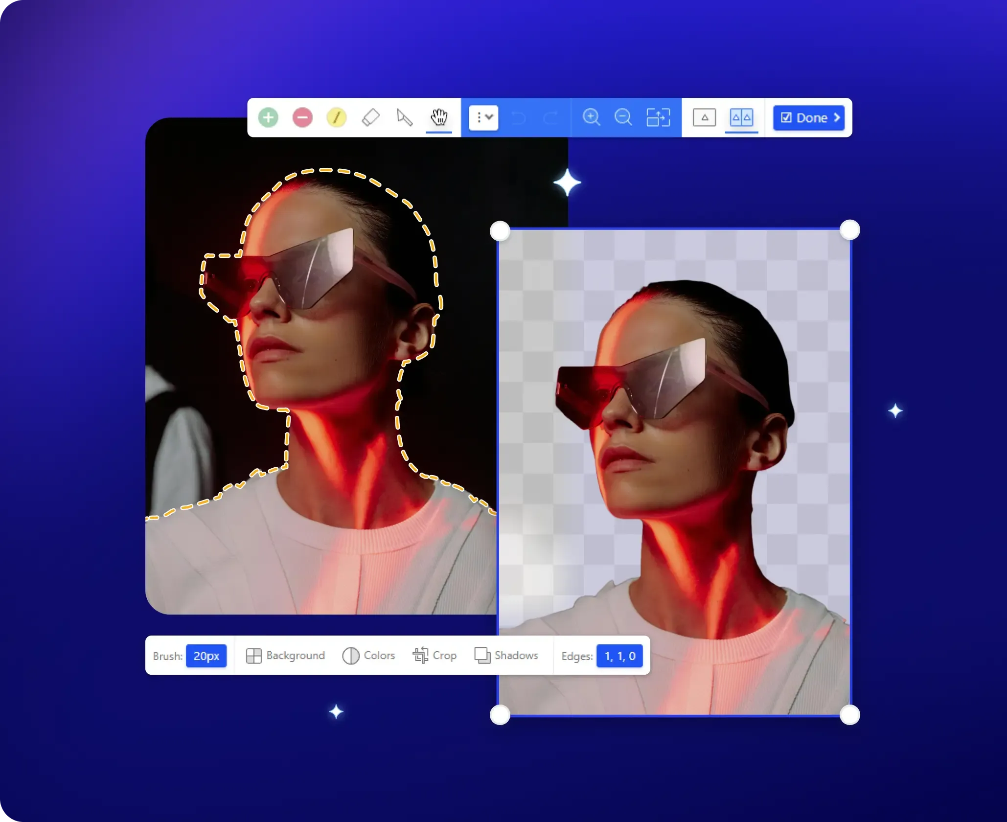 Smarter AI. 
Cleaner Images. 
Faster Workflow.