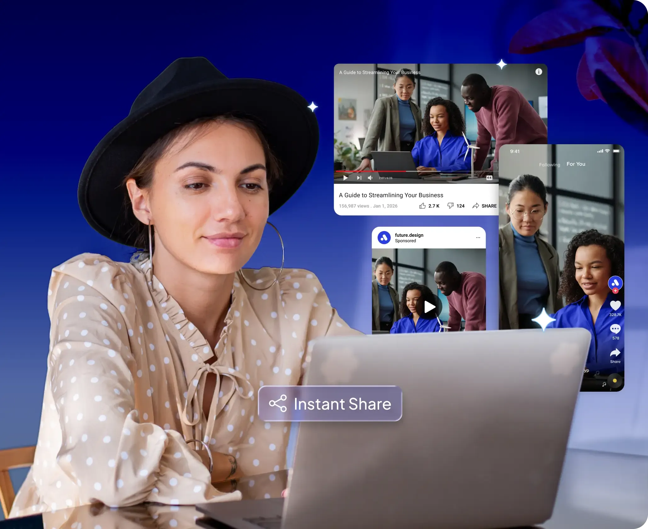 From Script to Share — 
Instantly