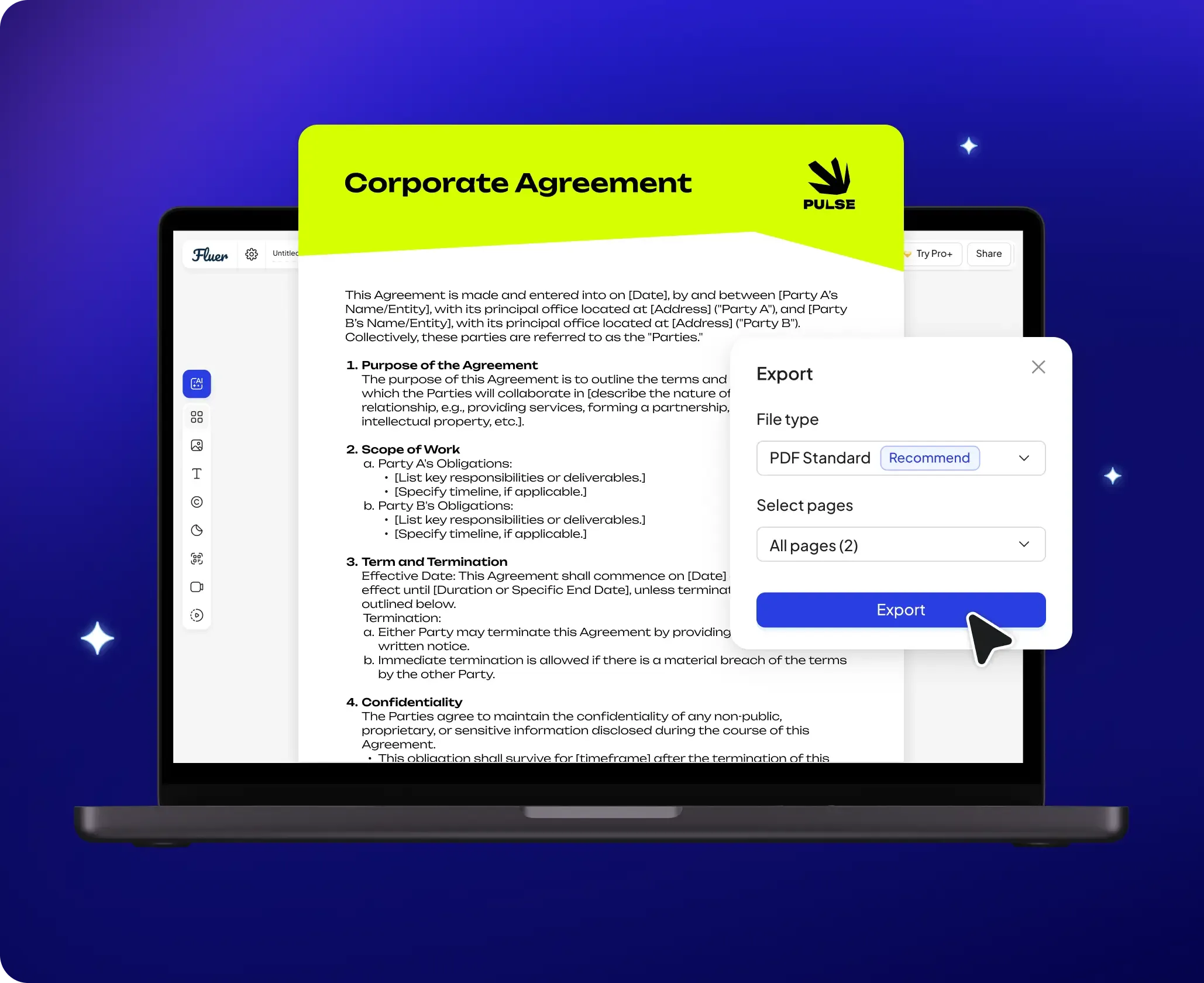 Convert PDFs to Editable 
Formats — Right in Your 
Browser