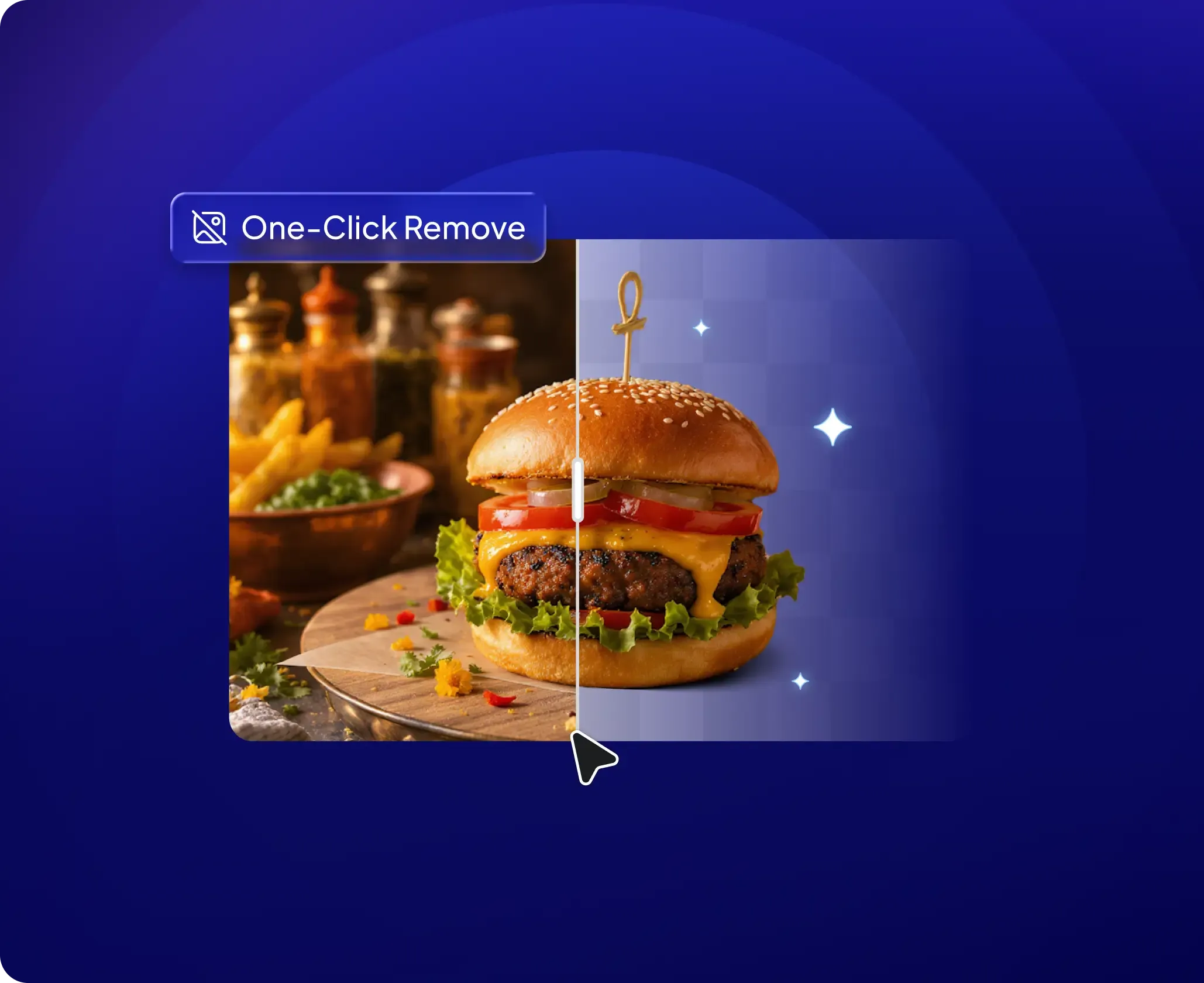 Clean Backgrounds. 
Professional Results.