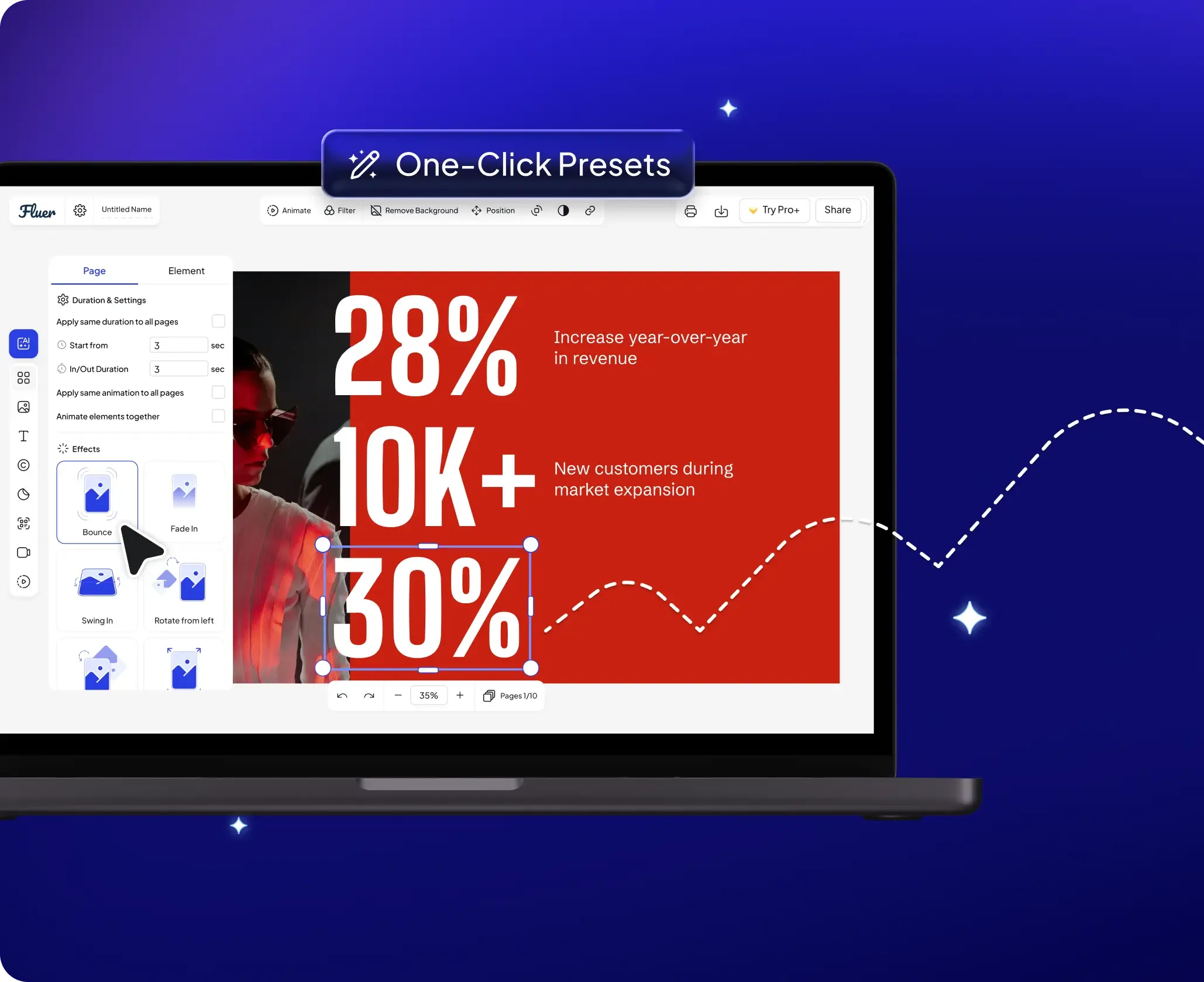 Create High-Impact 
Video Content 
Effortlessly