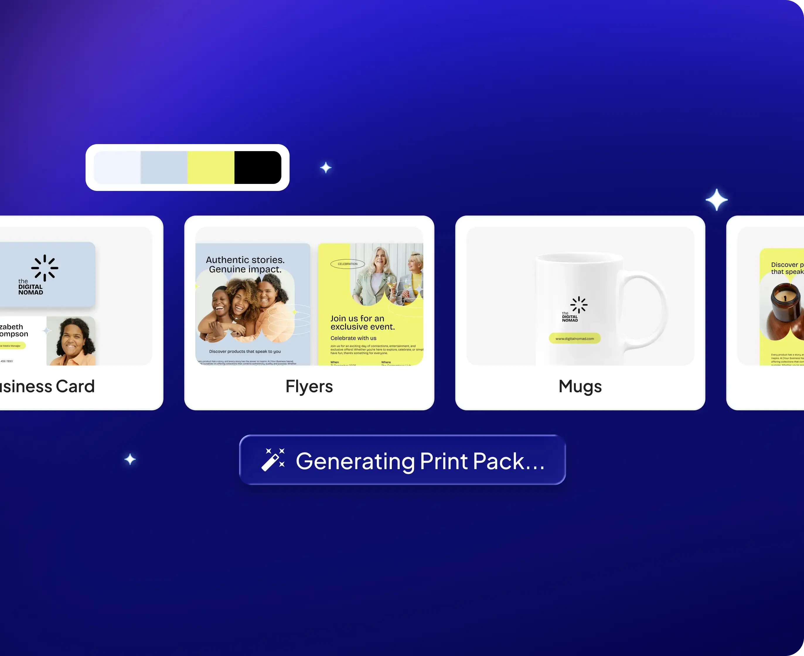 Design Once. 
Print Anywhere.