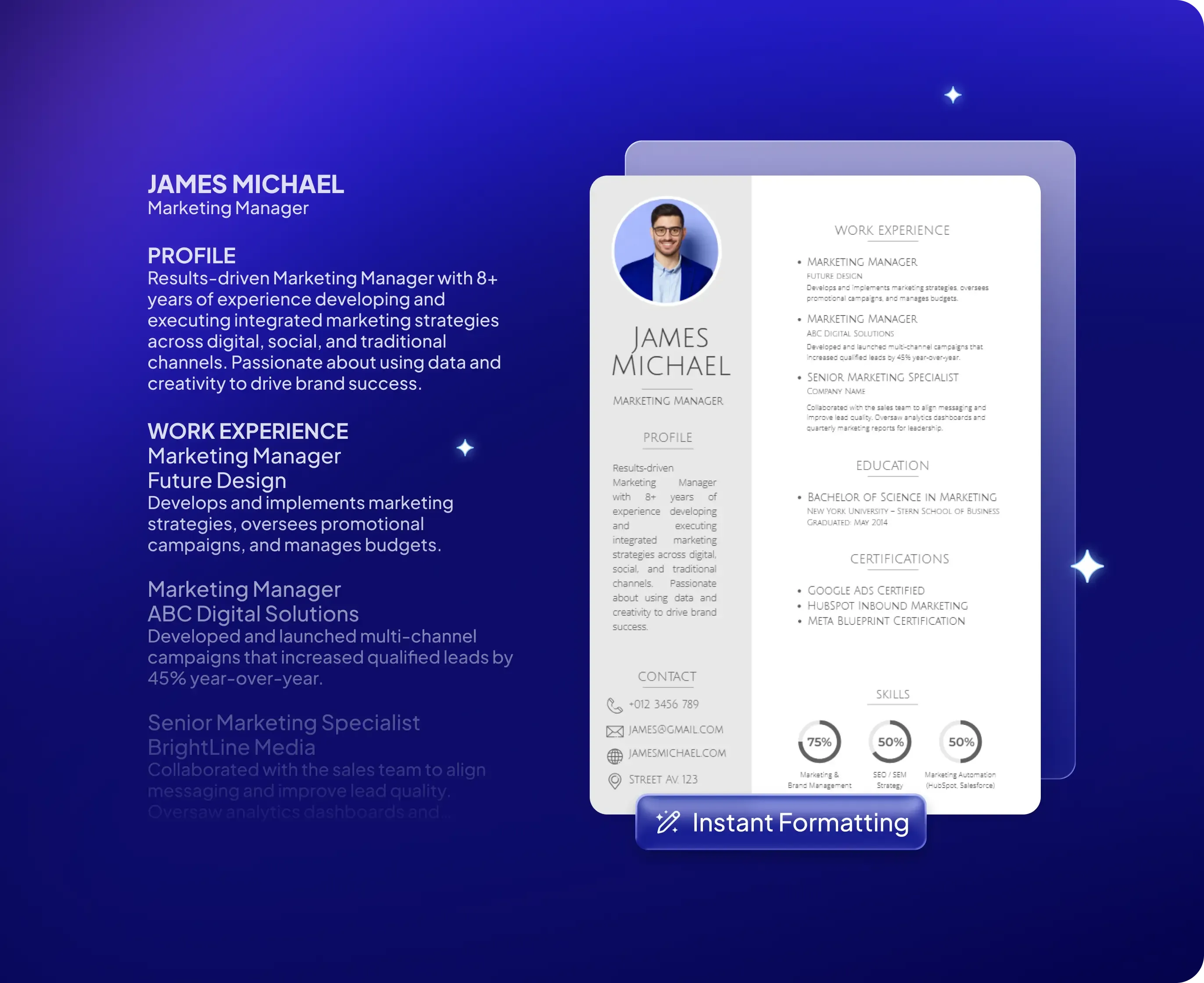 AI Formatting. 
Human Impact.